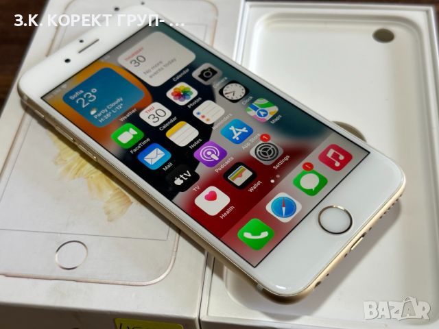 iPhone 6s 32gb Gold Отличен, снимка 1 - Apple iPhone - 45981646