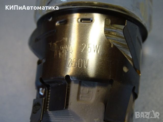 термоустойчива лампа с керамичен цокъл BJB 77222 Holder lamp 250V 25W, снимка 5 - Резервни части за машини - 45133527