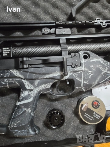 Hatsan Herculea Bully Long 6,35 Въздушна пушка PCP, снимка 7 - Въздушно оръжие - 53294268