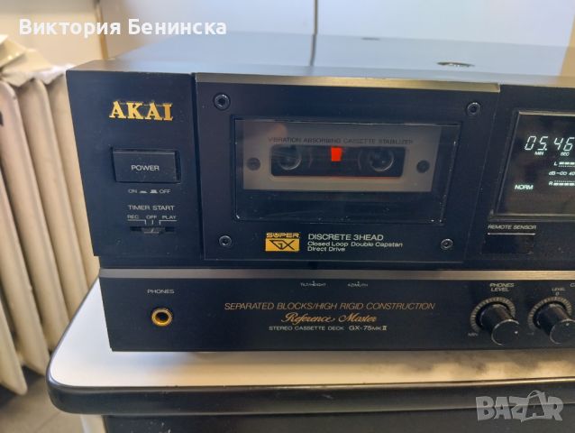 AKAI GX 75 MK2, снимка 7 - Ресийвъри, усилватели, смесителни пултове - 46528824