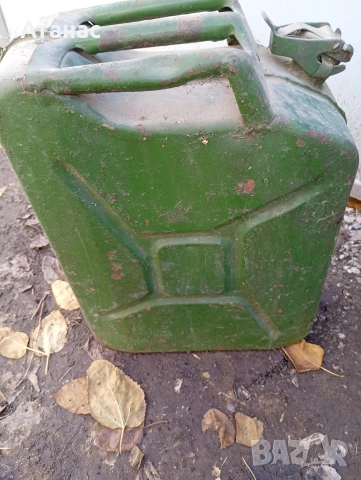 Метална,стара туба за гориво , снимка 2 - Части - 52851426