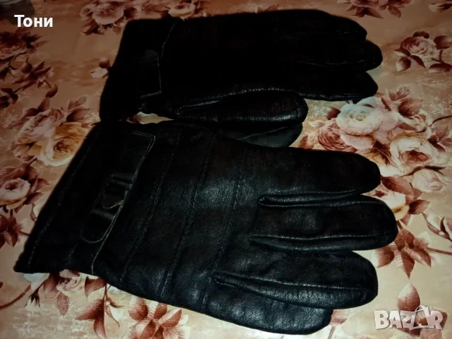 Нови Мъжки Топли Ръкавици Изцяло от Натурална Естествена Кожа XXL , снимка 9 - Ръкавици - 53661243