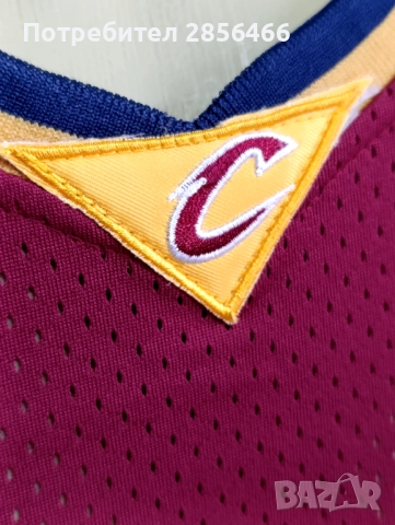 Мъжки потник Mitchell&Ness Cleveland Lebron James размер M, снимка 8 - Тениски - 52150586