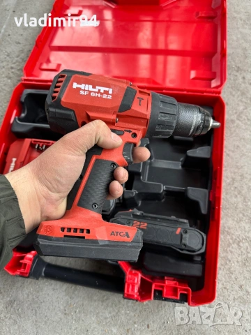 Hilti SF 6H-22 ATC Nuron ударен винтоверт, снимка 6 - Винтоверти - 53936217