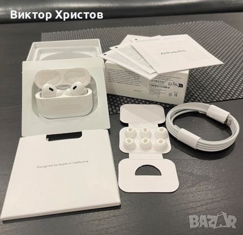 Чисто нови слушалки Apple AirPods Pro 2 (второ поколение) ! ! !, снимка 2 - Безжични слушалки - 42790864