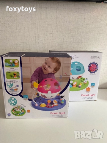 Бебешка играчка забавен Космос - сортер, формички, лабиринт, музика и светлини, снимка 15 - Образователни игри - 51263902