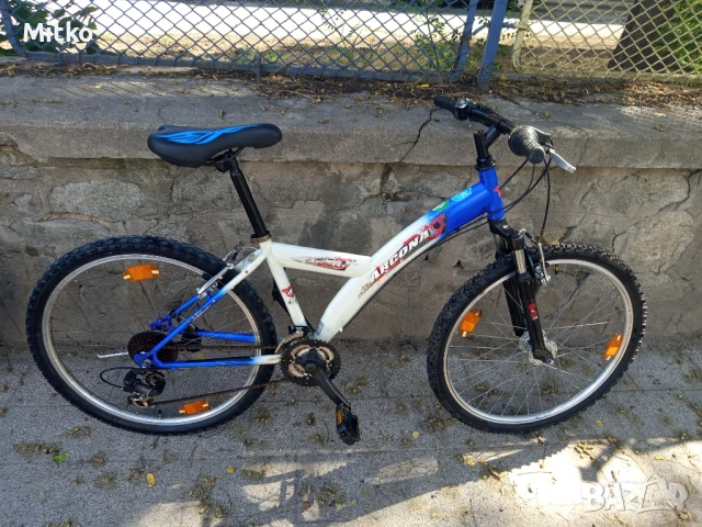 26 цола алуминиев велосипед с 21 скорости усилени капли амортисьори предни като нов в перфектно  , снимка 4 - Велосипеди - 51288709