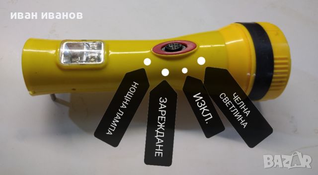 акумулаторен заряден фенер прожектор, снимка 5 - Къмпинг осветление - 46206180