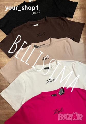 Karl Lagerfeld дамска тениска , снимка 6 - Тениски - 53606427