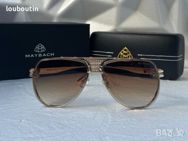 Maybach 2024 мъжки слънчеви очила авиатор 6 цвята, снимка 8 - Слънчеви и диоптрични очила - 45513078