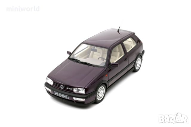 VW Golf 3 VR 6 Syncro 1995 - мащаб 1:18 на Ottomobile моделът е нов в кутия, снимка 6 - Колекции - 45880785