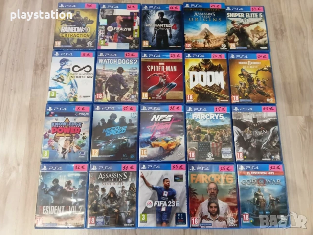 PS4 игри – PlayStation 4 | Оригинални | Отлично състояние