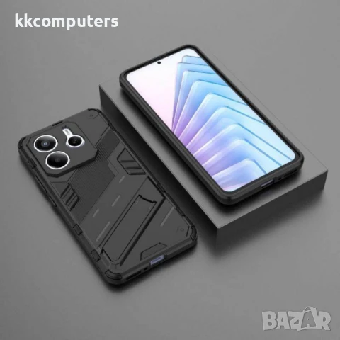 Xiaomi Redmi Note 14 5G Punk Armor Удароустойчив Калъф и Протектор