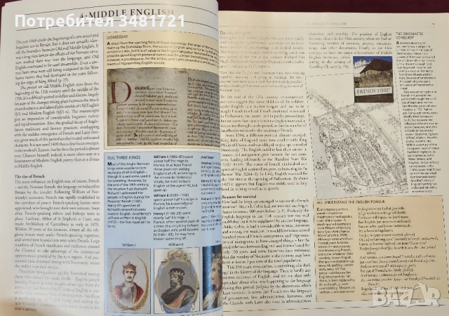 Голяма енциклопедия на английския език / The Cambridge Encyclopedia of the English Language, снимка 6 - Енциклопедии, справочници - 53883120