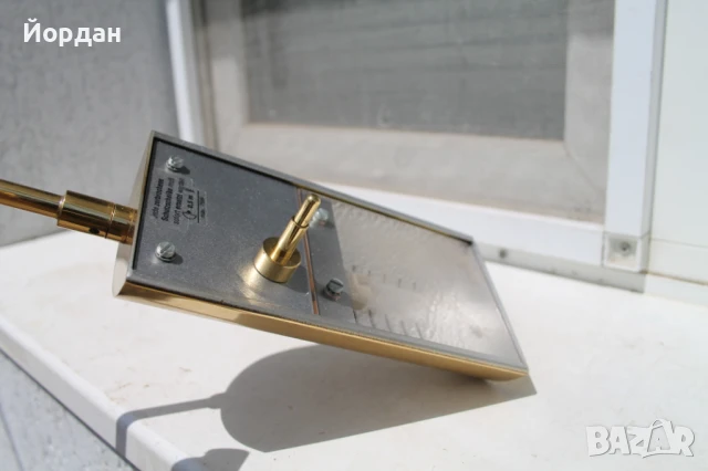 Масивна месингова настолна лампа ''Bancamp'', снимка 4 - Настолни лампи - 51170873