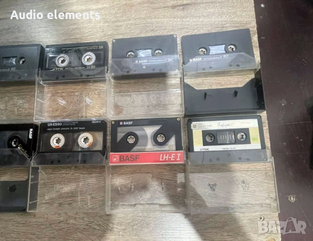Хром аудио касети BASF  Sony  TDK, снимка 3 - Аудио касети - 54277168