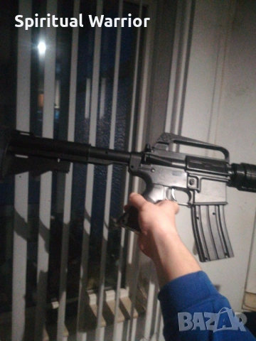 Airsoft Спрингов Автомат Colt M4, 6mm caliber , снимка 3 - Други спортове - 53265730