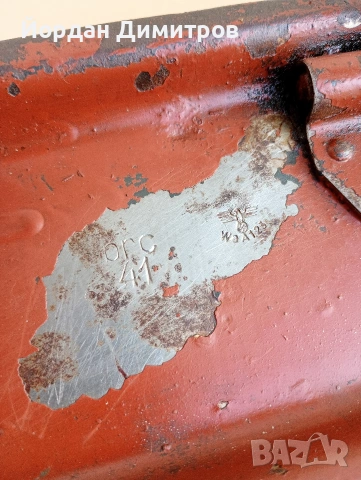 немска военна кутия , снимка 2 - Антикварни и старинни предмети - 53538304