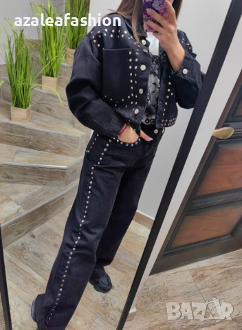 Дамско дънково яке, снимка 6 - Якета - 53667070