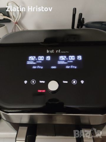 Еър Фрайър Instant Vortex Plus Dual ClearCook Air Fryer 7.6L, снимка 3 - Фритюрници - 46551287