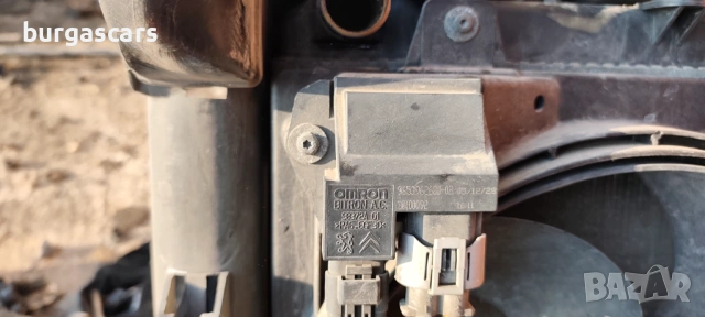 Очиларка воден радиатор перка охлаждане Citroen C2 1.1 - 60 к.с.  2006г, снимка 4 - Части - 53849038