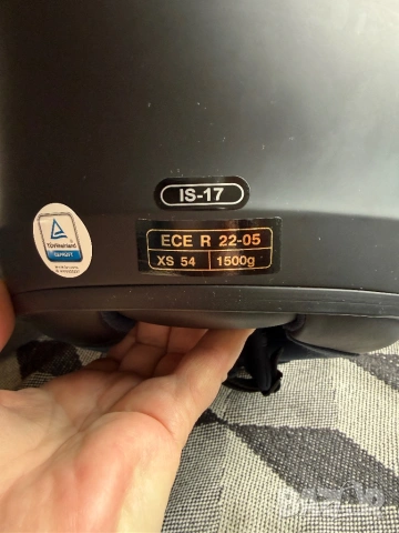 Нова каска HJC is-17, размер XS, снимка 5 - Аксесоари и консумативи - 53438885