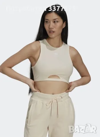 Къс топ потник Adidas