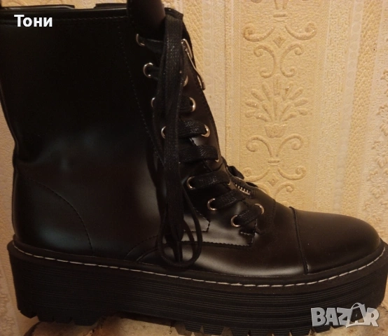 Нови Кожени Дамски Високи Боти 40, снимка 11 - Дамски боти - 53488928