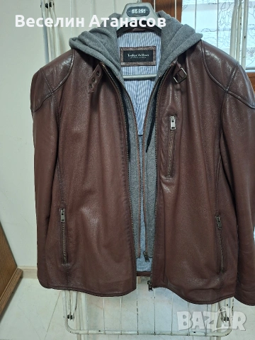 мъжко яке естествена кожа
