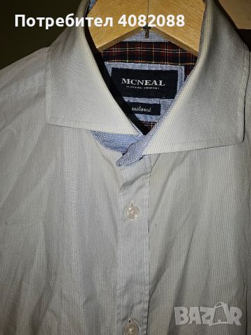 Мъжка риза MCNEAL, снимка 4 - Ризи - 46404048