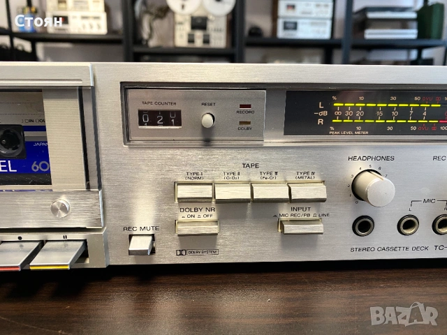 Vintage касетен дек Sony, снимка 6 - Декове - 54082048