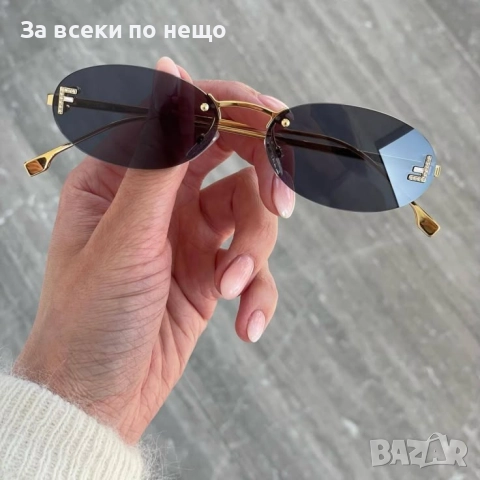 Fendi Слънчеви Очила С UV400 Защита С ПОДАРЪК🎁Кутия И Кърпичка - Различни Цветове Код LFS617, снимка 8 - Слънчеви и диоптрични очила - 51600133