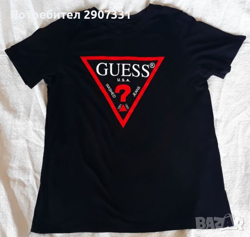 Тениска Guess? Официална лицензия, снимка 1 - Тениски - 46464123
