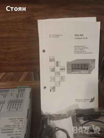 дисплей RIA 250 Endress+Hauser, снимка 7 - Друга електроника - 53558505