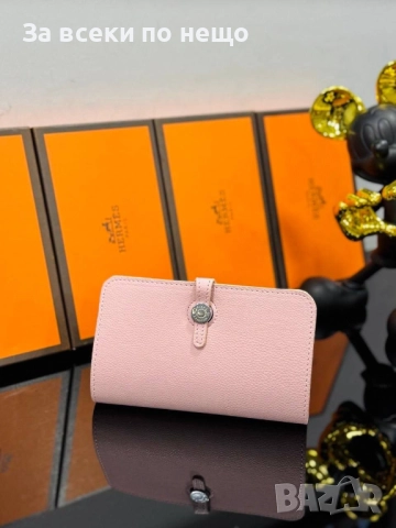 Hermes Дамско Портмоне Естествена Кожа Хермес - Налични Различни Цветове Код E923, снимка 9 - Портфейли, портмонета - 51940227