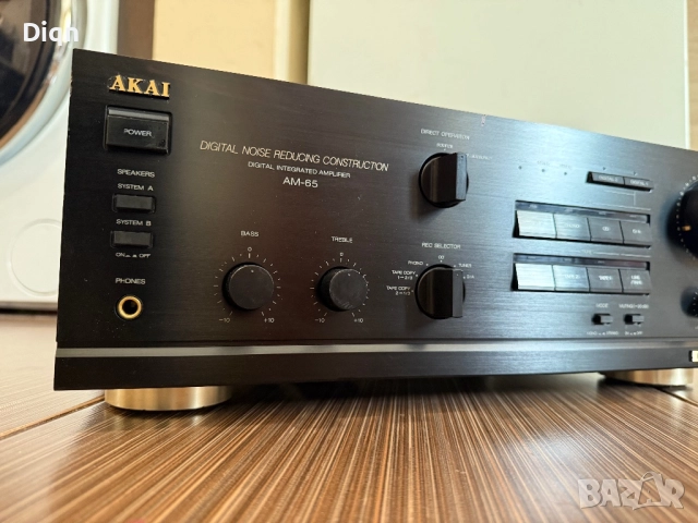 Akai AM-65 Стерео усилвател DAC , снимка 5 - Ресийвъри, усилватели, смесителни пултове - 51539413