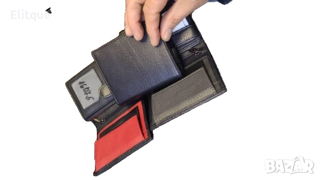 Мъжко портмоне в различни цветове от естествена к., снимка 9 - Портфейли, портмонета - 52895622