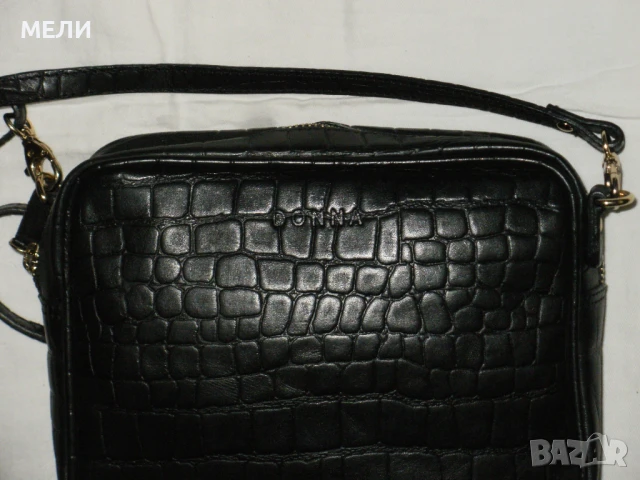 нови малки черни чантички естествена кожа, снимка 9 - Чанти - 51075412