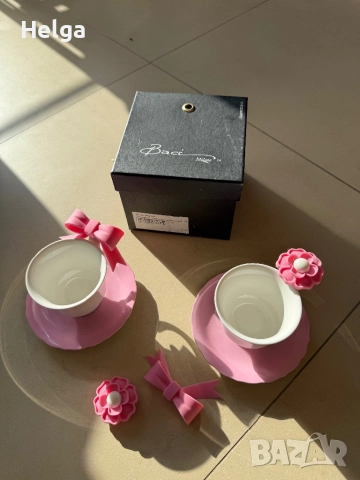 Baci Milano чашки за кафе розови