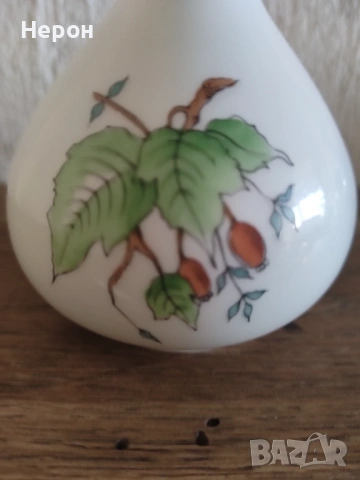 Порцеланова вазичка,обувка Herend, снимка 2 - Колекции - 53777283