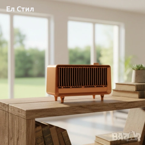 Bluetooth радио колонка AS25, 2x5W, 1800mAh – мощен звук и винтидж дизайн, снимка 3 - Bluetooth тонколони - 53565409