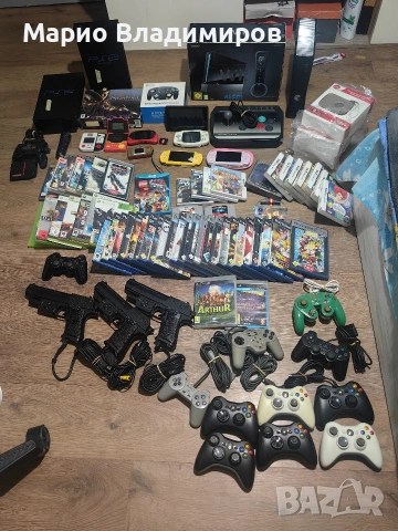 Лот с Работещи Nintendo, Playstation, Xbox и др...