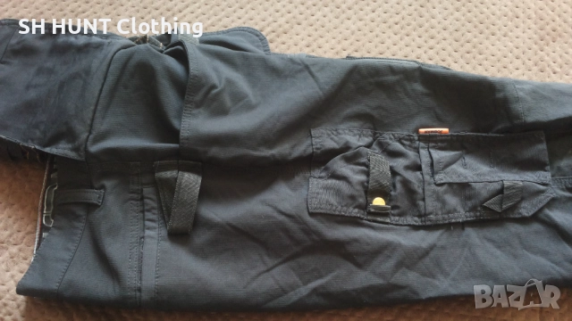 JOBMAN 2195 Pirate Work Shorts Stretch размер 52 / L еластични къси работни панталони W4-91, снимка 12 - Панталони - 52027256