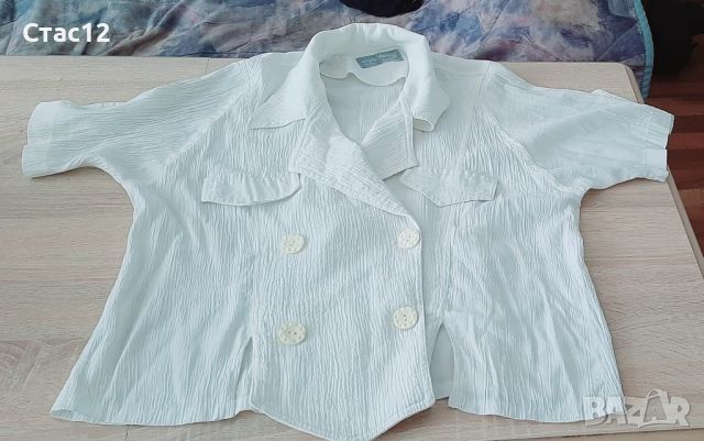 Кенарена блуза-използвана, снимка 4 - Рокли - 46123862