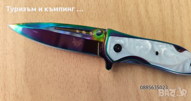 Сгъваем нож Benchmade  DA76-1, снимка 7 - Ножове - 19917669