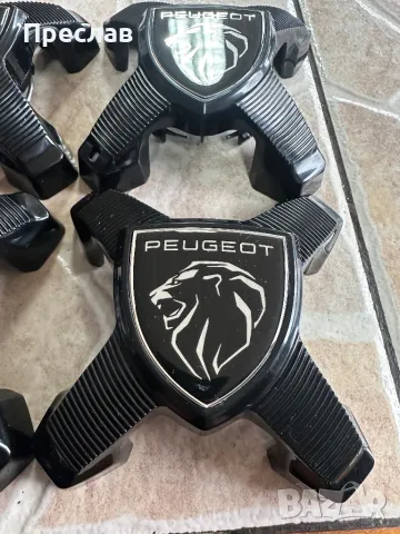 4 броя оригинални капачки за джанти за Peugeot 2008 208 3008 4008 5008, снимка 2 - Аксесоари и консумативи - 49796705