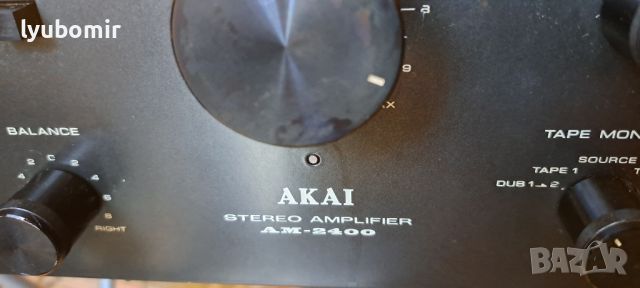 Akai Am 2400, снимка 6 - Ресийвъри, усилватели, смесителни пултове - 46778950