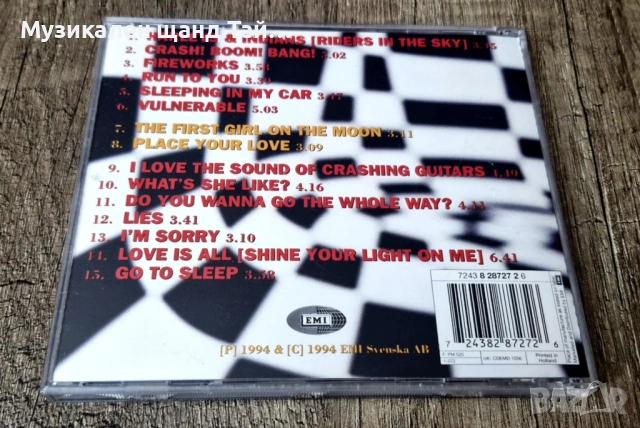 Компакт Дискове - Поп - Рок: Roxette - Crash! Boom! Bang!, снимка 2 - CD дискове - 54060760