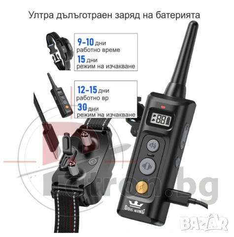 Електронен нашийник за куче, снимка 10 - За кучета - 53175891