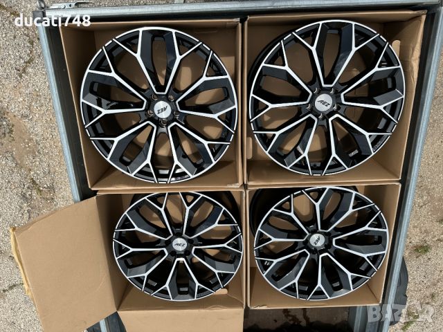 Нови Алуминиеви джанти 22" AEZ Leipzig Dark 5x112  Audi, BMW, Mercedes, снимка 6 - Гуми и джанти - 46040603